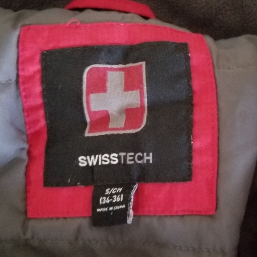 Swiss Tech Red And Gray Performance Jacket - image 2